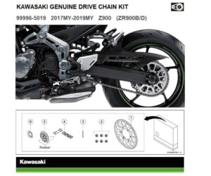 Genuine chain and sprocket kit