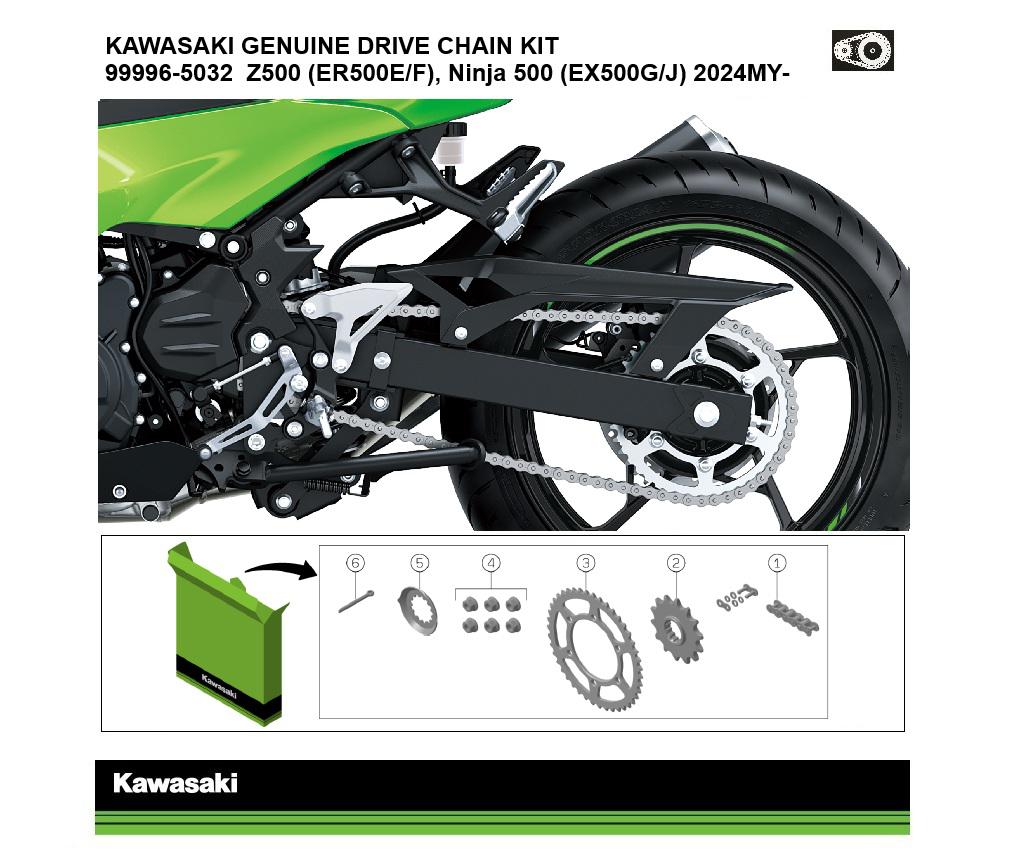 Genuine Chain and Sprocket Kit