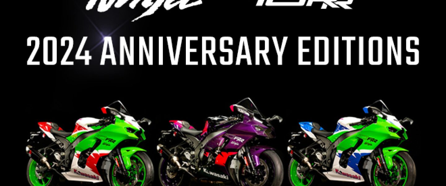Kawasaki UK unveil three special colourways for the 2024 Ninja ZX-10RR
