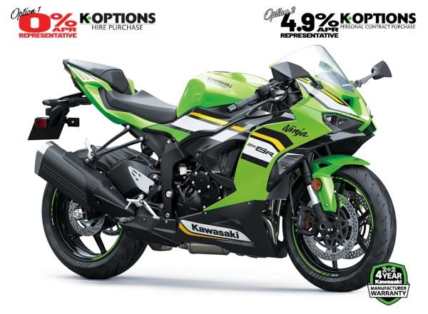 2025MY Ninja ZX-6R now available with 0% APR HP - Kawasaki