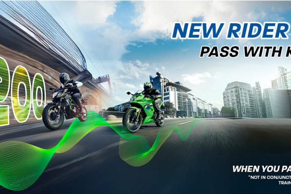 Kawasaki launches £200 new rider promotion
